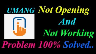 How to Fix UMANG App Not Opening  Loading  Not Working Problem in Android Phone [upl. by Aelsel204]