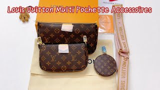 LOUIS VUITTON  lv multi pochette accessoires Bag Review [upl. by Jadda]