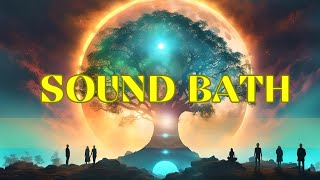 Sound Bath Graceful Integration of Higher Energies 7 hours  Background Music [upl. by Ahsiem]