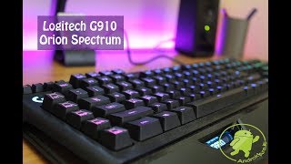 Recensione Tastiera Meccanica Logitech G910 Orion Spectrum Amore a prima svista [upl. by Egroeg]