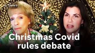 Kirstie Allsopp and Esther Rantzen clash over household mixing at Christmas [upl. by Xenia]