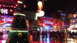 Disney Village At Disneyland Paris Vlog December 2018 [upl. by Augustin19]