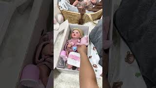 😍 Cute reborn baby doll reborns  rebornbaby doll shortvideo [upl. by Veejar653]