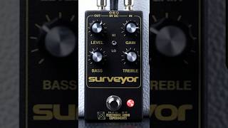 Electronic Audio Experiments Surveyor v25 w EGC aluminum guitar noiserock pedalboard guitar [upl. by Teerprug]