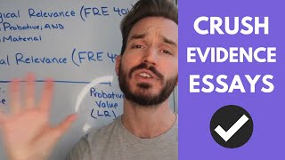 How to Analyze Legal Relevance on an Evidence Essay FRE 403 [upl. by Urita]