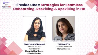 Fireside Chat Strategies for Onboarding Reskilling amp Upskilling in HR  RethinkHR Conclave 2024 [upl. by Michelle723]