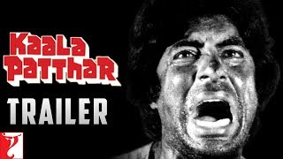 Kaala Patthar  Official Trailer  Amitabh Bachchan  Shatrughan Sinha [upl. by Hengel851]