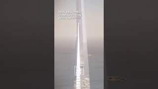 The World’s Tallest Building Jeddah Tower Has Resumed Construction TallestBuilding saudiarabia [upl. by Sinclare]