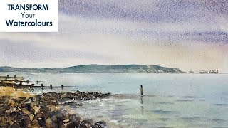 Transform Your Watercolour Paintings With These AMAZING Techniques [upl. by Thirzia353]