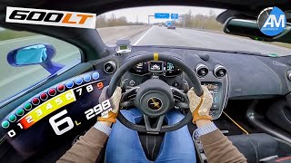 McLaren 600LT MSO  FAST 0300 kmh acceleration🏁 [upl. by Marika]