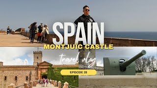 Spain  Montjuïc Castle is an old military fortress in Barcelona x Episode 28 [upl. by Alul]