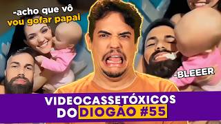 VIDEOCASSETADAS do Diogão 55 😂 [upl. by Ahsenyl]