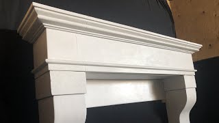 What is a Cast stone Fireplace Surround [upl. by Acsecnarf]