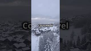 Courchevel 1850 France 🇫🇷 travel travelshorts courchevel france skiing winter luxury [upl. by Mcmath345]