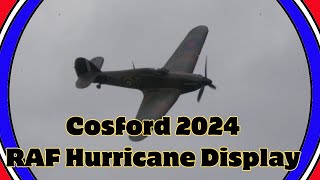 Hurricane Display at Cosford [upl. by Drannek248]