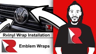 How to Wrap Your Car Emblem in Under 5 Minutes [upl. by Eyaf]