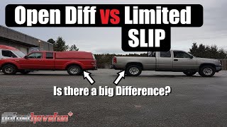 Open Differential vs Limited Slip Differential Yukon DuraGrip POSI Traction  AnthonyJ350 [upl. by Nylteak]