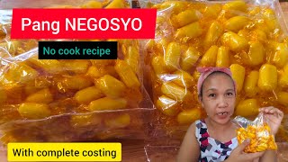 HOW TO MAKE PASTILLAS PANG NEGOSYO WITH COSTING  NO COOK RECIPE  BUSINESS IDEAS TWEETIEBIRDS VLOG [upl. by Ezmeralda]