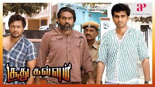 Soodhu Kavvum Car Chase Scene  Yog Japee follows Vijay Sethupathi  Ramesh Thilak  Karunakaran [upl. by Aguie]