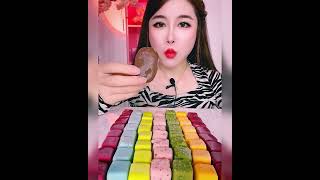 Asmr eating ice cream flavor chocolate Crispy delicious shortvideo [upl. by Heng482]