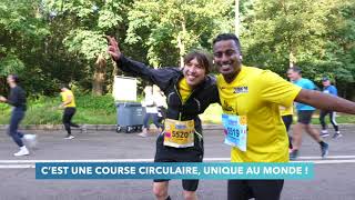 Les 20KM de Paris  une course circulaire écoresponsable [upl. by Haisa]