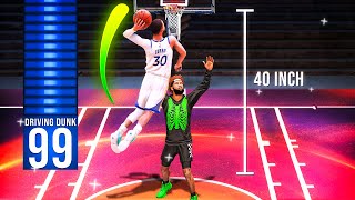 What happens if you give STEPH CURRY a 40 INCH VERTICAL in NBA 2K24 [upl. by Scevo21]