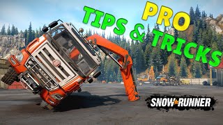 Pro Tips amp Tricks Every SnowRunner Player Should Know [upl. by Hsaniva]