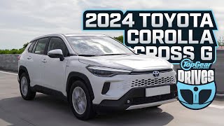 2024 Toyota Corolla Cross Hybrid review Small changes big price drop  Top Gear Philippines [upl. by Onimixam423]