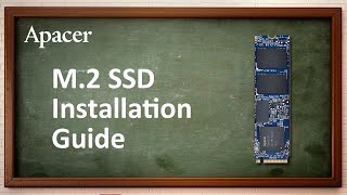 Apacer  How to install an M2 SSD [upl. by Aiken]