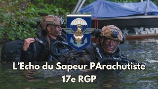 17e RGP  L’Echo du Sapeur Parachutiste 💪 🇫🇷 Chant avec paroles [upl. by Gilbertson]