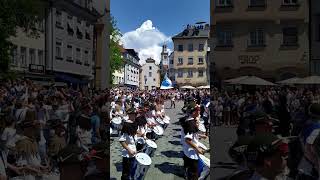 Rutenfest 2024 Ravensburg Schützentrommler [upl. by Yeliah426]