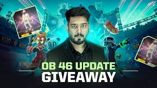 OB 46 Update Kamaal ka Giveaway rockyrdxlive freefire nonstopgaming [upl. by Moclam]