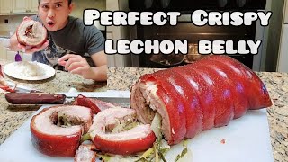 HOW TO MAKE THE BEST AND CRISPY LECHON AT HOME [upl. by Roxane292]