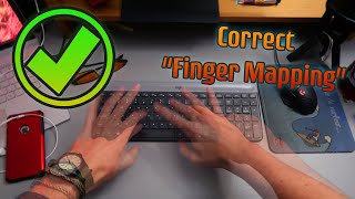 The MOST Important Factor When Typing Touch Typing Homerow Method Finger Remapping [upl. by Auof]