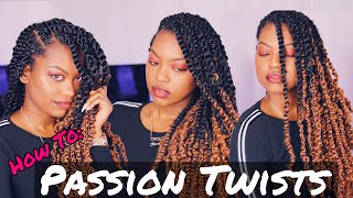 Passion Twists Tutorial  KimberlyCherrell [upl. by Tedric]