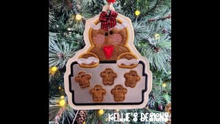 Gingerbread Cookie Ornament [upl. by Doralyn625]