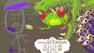 Playing Draw a Stickman Epic 2 part 2 [upl. by Eseilanna]