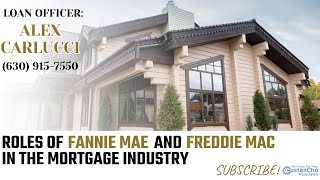 Roles Of Fannie Mae And Freddie Mac [upl. by Donaldson]