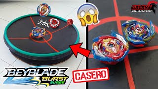 Top 5 ESTADIOS de BEYBLADE BURST Que Puedes Hacer en CASA [upl. by Meneau]