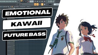 Emotional Kawaii Future Bass  FL Studio Stock Plugins Only [upl. by Isak]