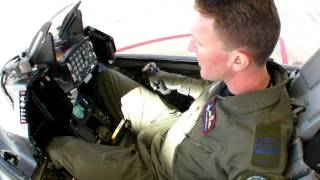 F16 Viper Cockpit Tour Test Pilot Edwards AFB [upl. by Nnylacissej]