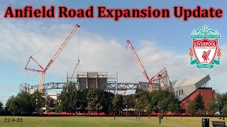 Anfield Road Expansion at Anfield Stadium [upl. by Reggis95]