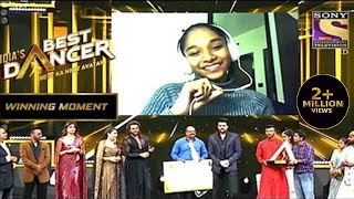 IBD 2 की Winner बनी Saumya  India’s Best Dancer 2  Geeta K Malaika A Terence L [upl. by Ahtiek]