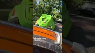 driving an Autopia so much fun disneyland fun happy youtubeshorts autopia [upl. by Takeo513]