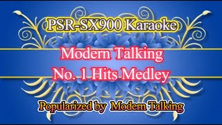 No 1 Hits Medley Modern Talking Video Karaoke [upl. by Kimber]