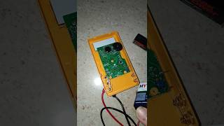 How to change multimeter battery channel battery ytshort shorts [upl. by Iluj117]