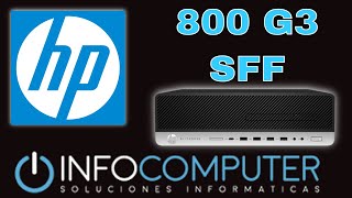 HP ELITEDESK 800 G3 SFF reacondicionado Specs Review ✅ [upl. by Adolph]