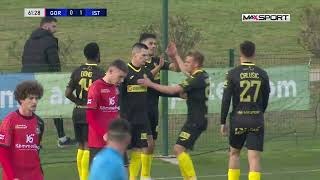 GORICA vs ISTRA 1961 02 2 kolo skupina Finera Arena Cup 2024 [upl. by Shaddock]