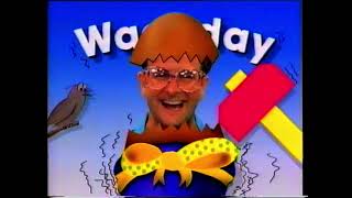 Wacaday  Timmy Mallet  Wide Awake Club  March 1989  Bubbles  Wacky Fun [upl. by Ayvid722]