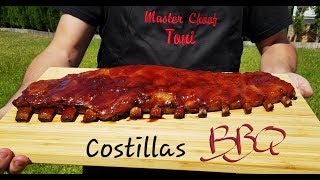 COSTILLAS EN SALSA BBQ TIERNAS Y JUGOSAS EL VÍDEO QUE FOSTER HOLLYWOOD NO QUIERE QUE VEAS [upl. by Jobe]